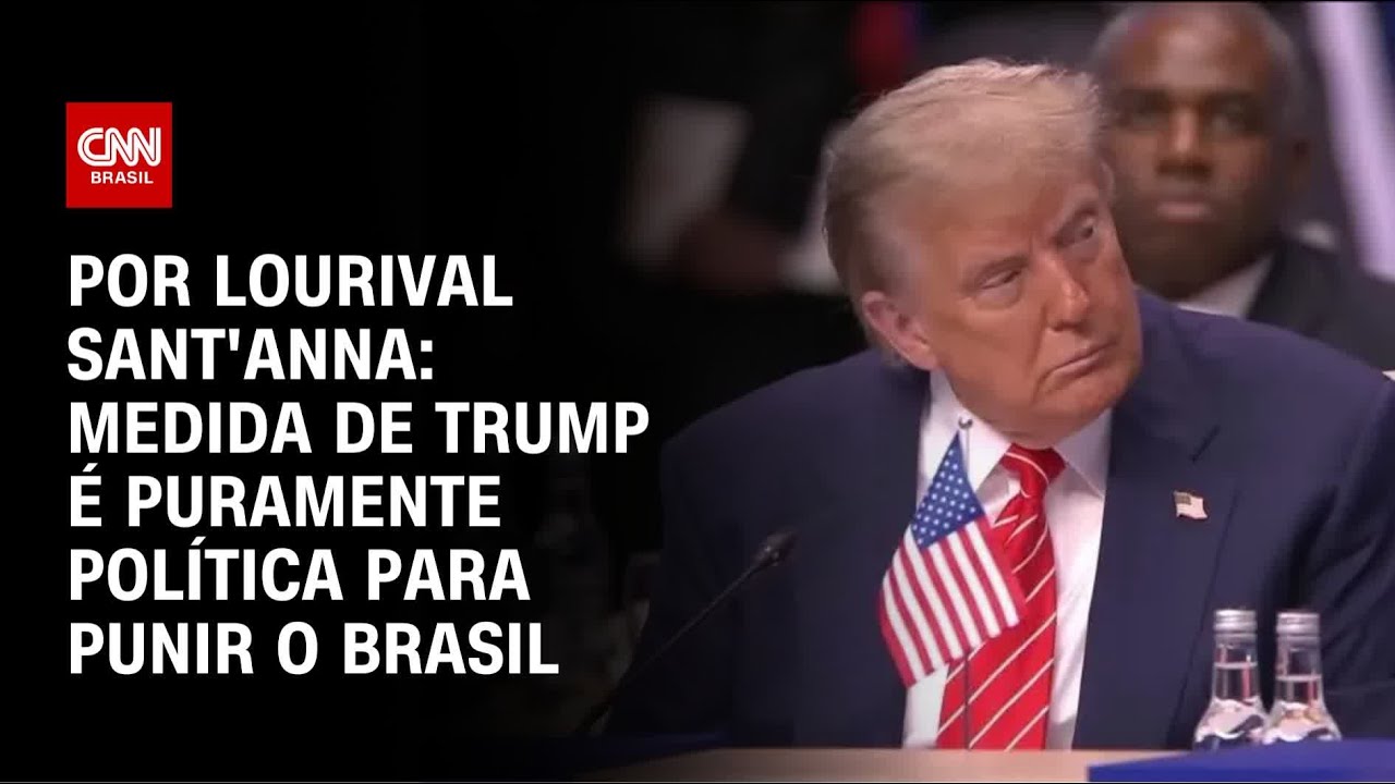 Análise Trump cita Bolsonaro e impõe tarifa de 50 ao Brasil | CNN PRIME TIME