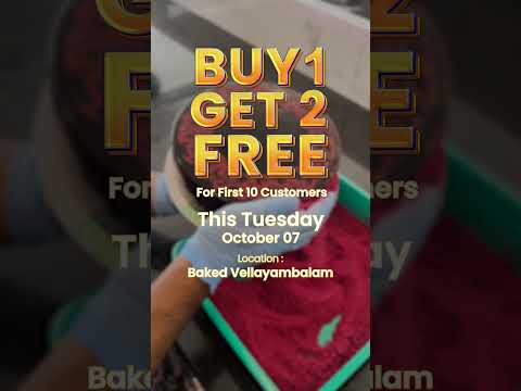 2 Cakes for Free🔥