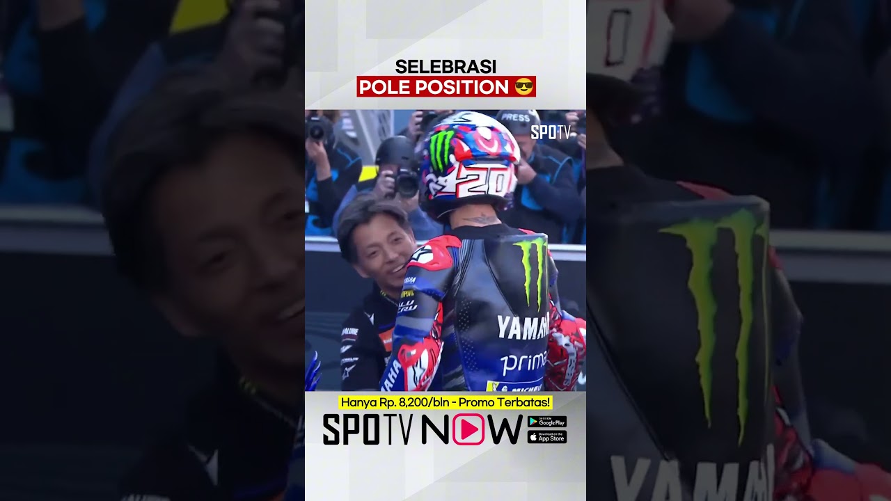 #MotoGP 🏍 - Selebrasi Pole Position + Mecahin All Time Lap Record #FrenchGP 😎 #FabioQuartararo