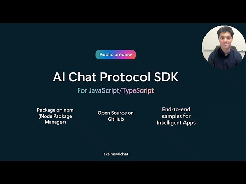 Building JavaScript intelligent web apps with the AI Chat Protocol | OD547