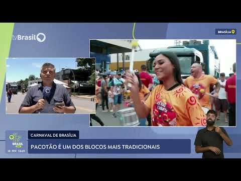 Bloco do Pacotão anima carnaval em Brasília