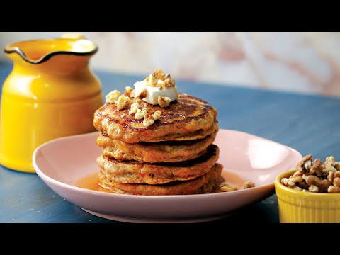 Spice Up Your Brunch with Carrot Cake Pancakes