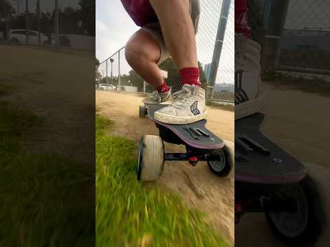 SIZE MATTERS 😈 NEW 120mm Backfire Electric Skateboard wheels #electricskateboard #eskate