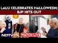 Lalu Yadavs Halloween Fest With Grandchildren Draws BJPs Kumbh Reminder