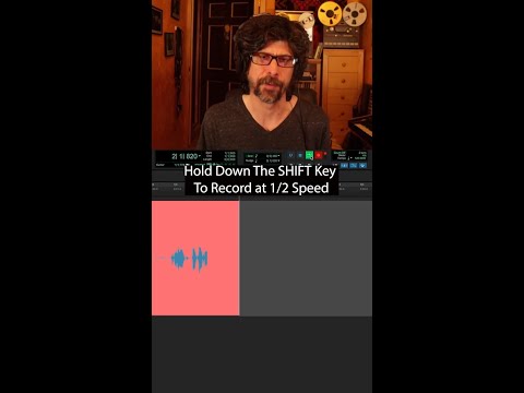 🔴 Recording at half speed 📷 Creating Music and Sound