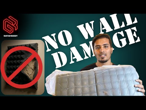 GuitarBuddy Vlog #3 | Fixing Acoustic Foam Without Wall Damage | தமிழில்