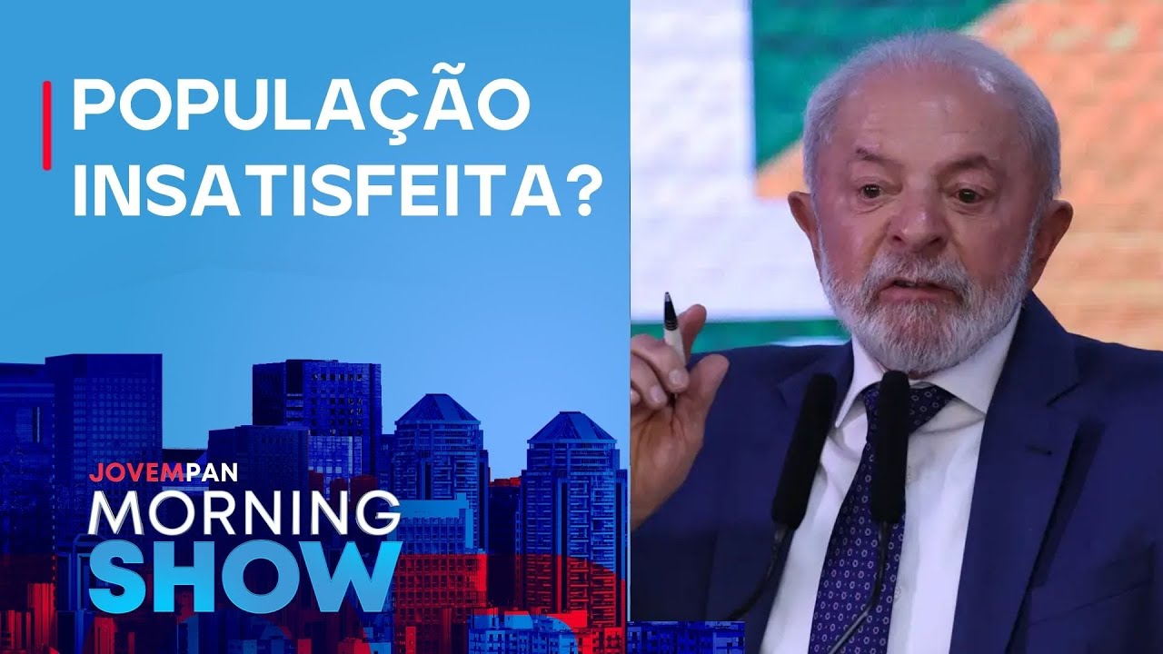 Governo LULA em CRISE DESAPROVAÇÃO está em 536 REVELA pesquisa