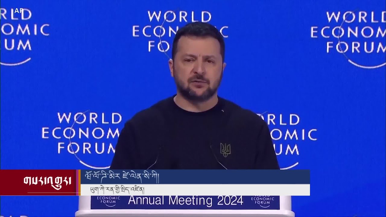 At Davos Summit, Zelenskyy Tries to Keep Ukraine Atop Global Agenda