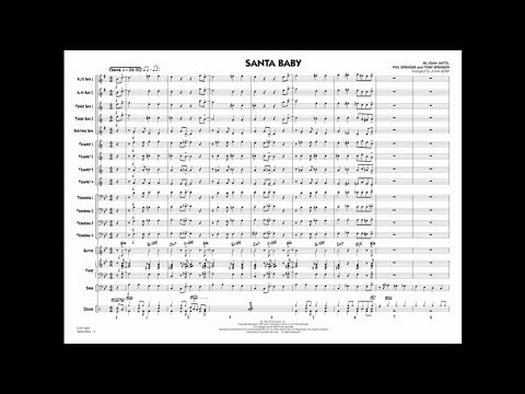 Santa Baby arranged by John Berry