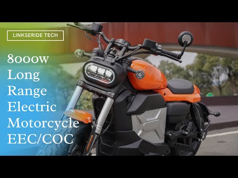 Fast Electric Motorcycle 2024 Latest 8000w Long Range 2 Wheels E-Motorcycle with EEC COC