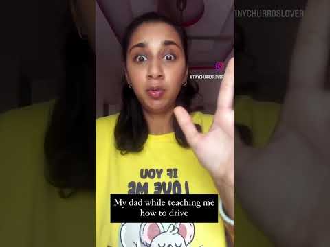 Dad | driving lessons | cursing | funny | lol | relatable | father daughter