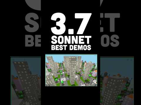 BEST Claude 3.7 Sonnet Demos