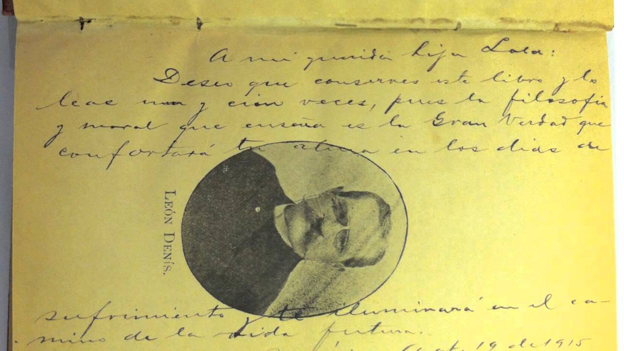 Leon Denis, Después de la Muerte, traducido por Ignacio Mariscal, 1906 ...