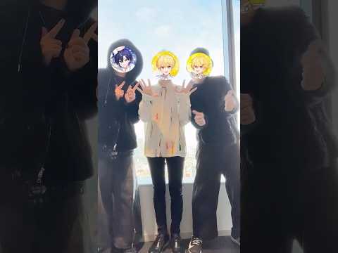 晴れの日、朝から元気な3人で #すとぷり #すにすて