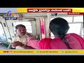 Lady attacked RTC driver in Vijayawada 