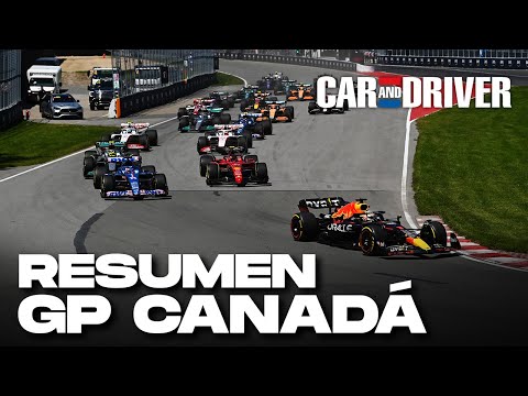 RESUMEN GRAN PREMIO CANADÁ 2022 F1 | Verstappen aguanta la presión de Sainz | Car and Driver F1