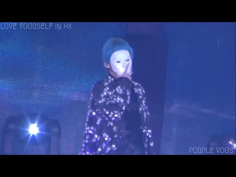 190321 BTS 방탄소년단 Singularity V 뷔 Focus (4K) @ LOVE YOURSELF IN HK