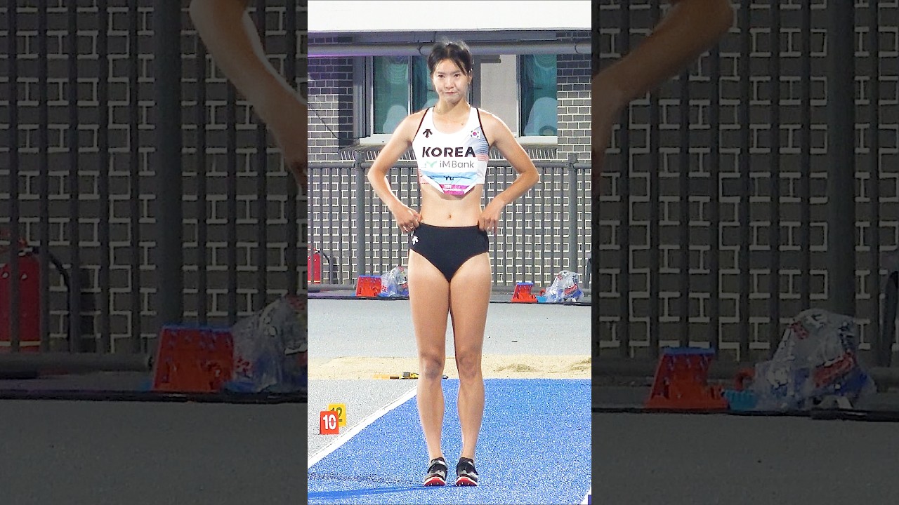 멀리뛰기 여신 유정미 국가대표로 날아오르다!! #trackandfield #유정미 #여자육상 #athletics #sportstar