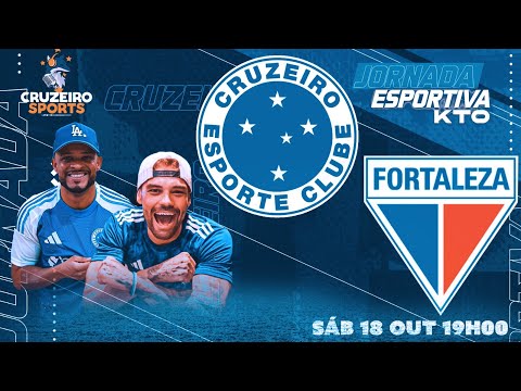 🔴 CRUZEIRO X FORTALEZA | 29ª RODADA BRASILEIRO | JORNADA ESPORTIVA KTO CRUZEIRO SPORTS | AO VIVO