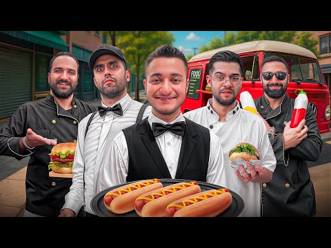یوتیوبرا اگه فودتراک میزدن 🚐😂