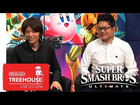 Super Smash Bros. Ultimate Gameplay Pt. 1 - Nintendo Treehouse: Live | E3 2018