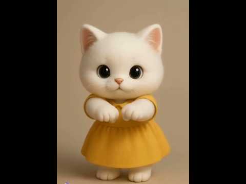 Cute kitten dance🐱💃💖