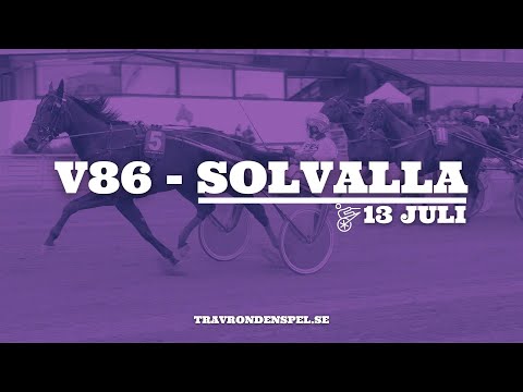 V86 tips Solvalla | Tre S - Jackpott på V86!