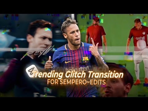 Trending Glitch Transition tutorial in Capcut