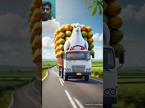 Big pigeon planted a guava tree on the railway track 😭 #ai #pigeon #tree #train