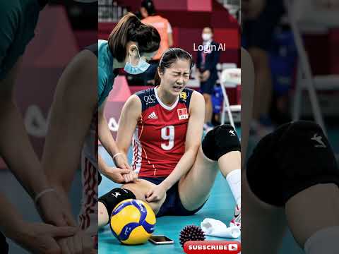🥇세계 1위 여자 배구 선수가 부상당했다!? 🥇물리 치료 후 대부활! #therapy #volleyball #올림픽 #新体操 #운동선수 #short