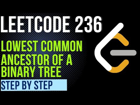 Lowest Common Ancestor of a Binary Tree - LeetCode 236 - Java