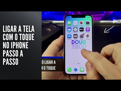 Ligar a Tela com o Toque no iPhone Passo a Passo