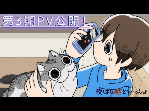 アニメ『夜は猫といっしょ』第3期PV【12/4(水)20:00より配信スタート！】