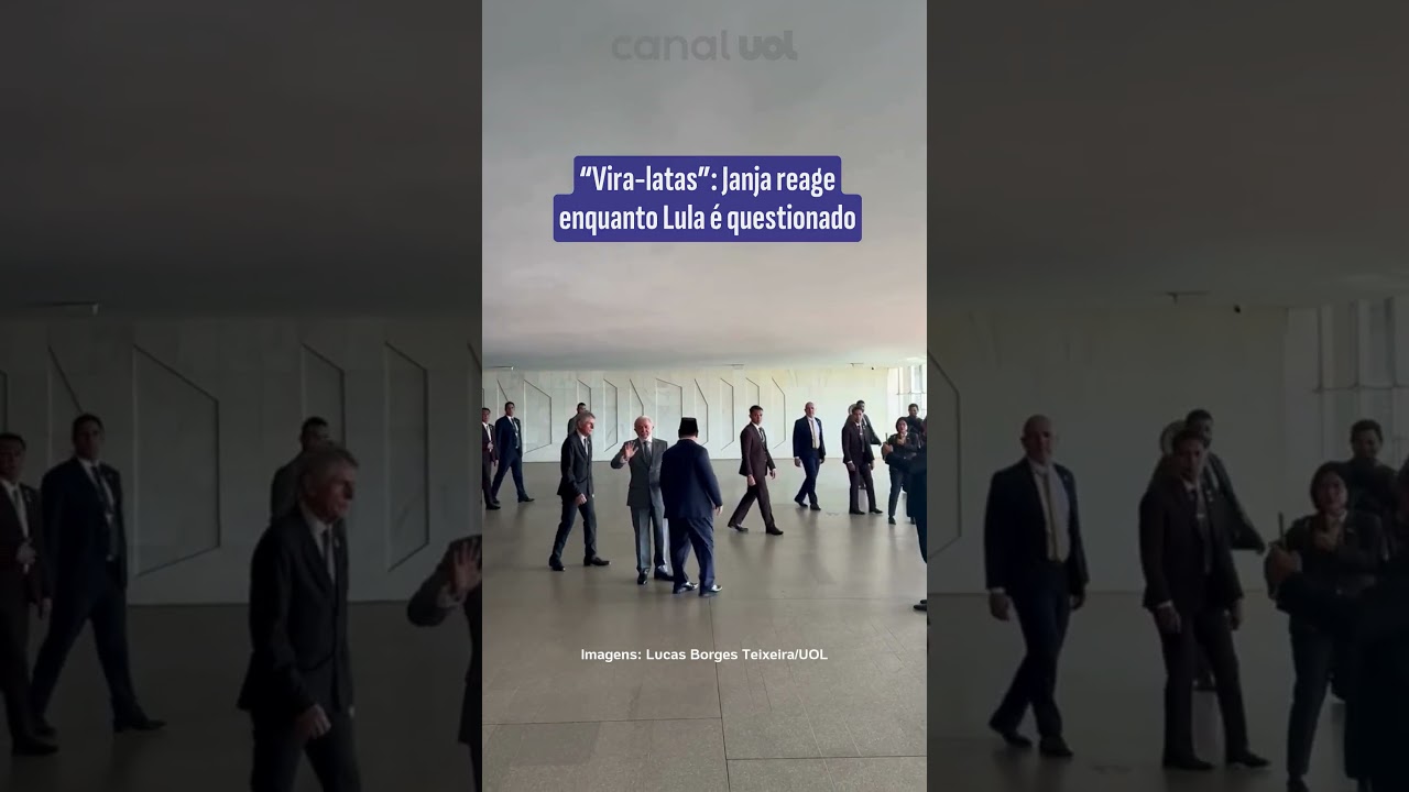 ‘Vira-latas’: Fala de Janja enquanto Lula é questionado sobre tarifas de Trump viraliza; veja vídeo