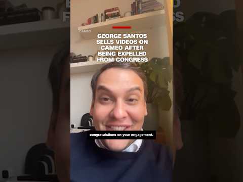 George Santos sells videos on Cameo after being expelled from Congress