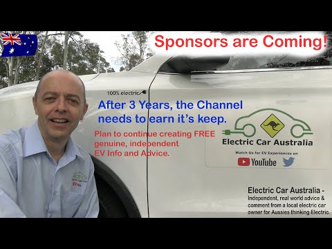 FREE & Independent Aussie EV News & Info | Making the Channel Pay it's Way | Electric Car Australia