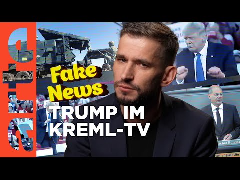 Trump vs Nato im russischen Staatsfernsehen | Fake News | ARTE