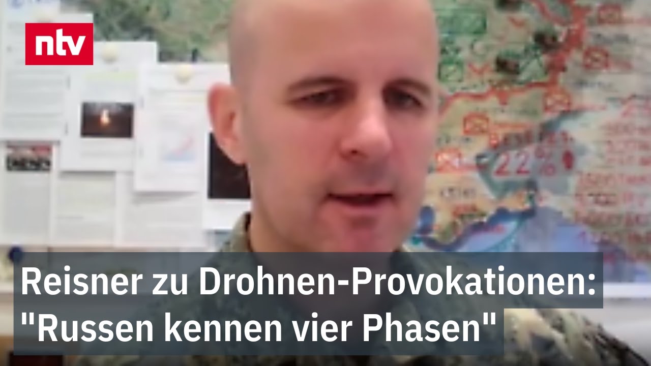 Oberst Reisner zu Drohnen-Provokationen: "Russen kennen vier Phasen"