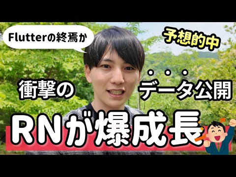 React Nativeに関する驚愕のデータが出ました