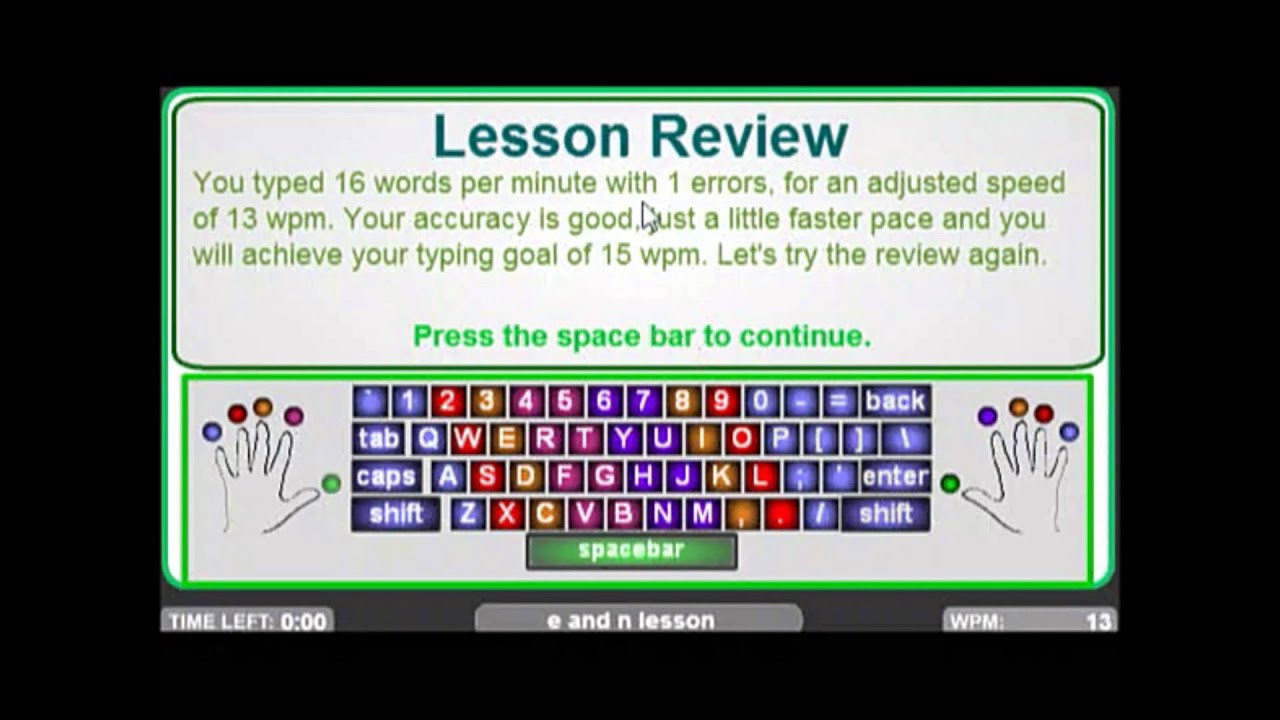 Typing lessons episode 1 youtube