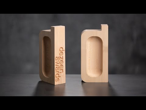 Dezeen Awards 2020 trophies are crafted from salvaged London trees | Dezeen Awards