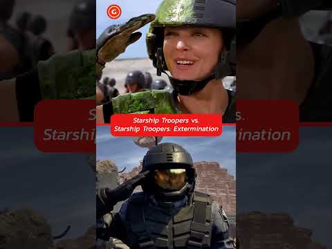 Starship Troopers Game vs Movies