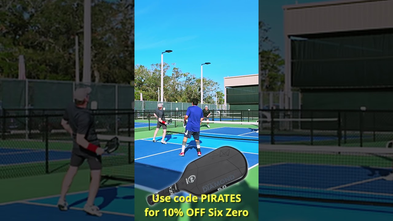 🔨Slam and Some Luck #pickleballhighlights #pickleball #sports #sporthighlights