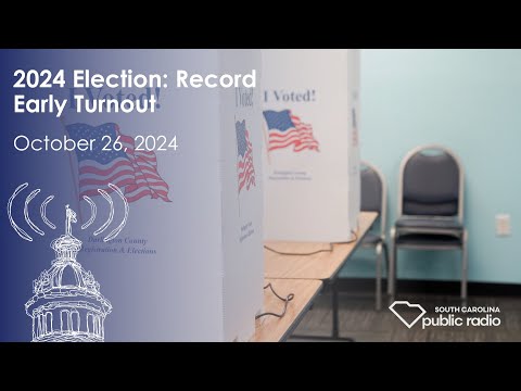 screenshot of youtube video titled 2024 Election: Record Early Turnout  | South Carolina Lede