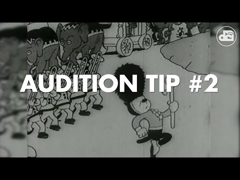 Audition Tip #2:  You Are Not Alone