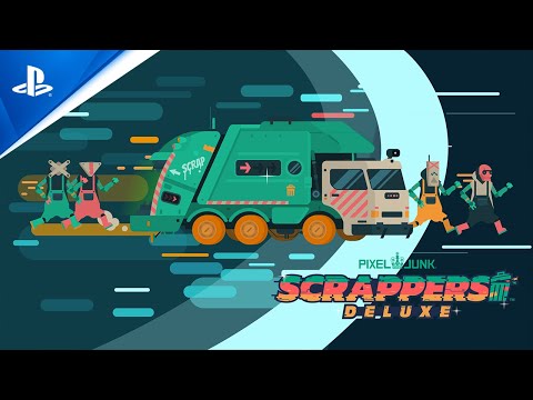 PixelJunk Scrappers Deluxe - Announcement | PS5 & PS4 Games