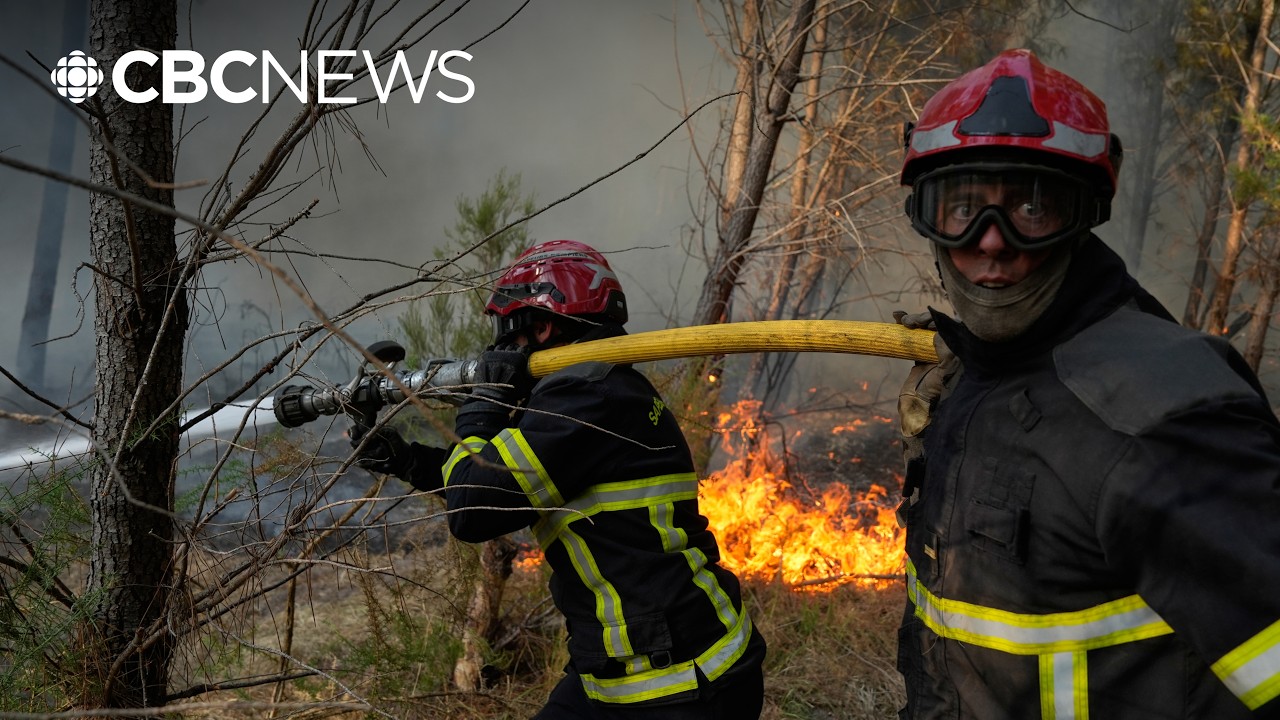 France slows wildfire progress, but devastation remains