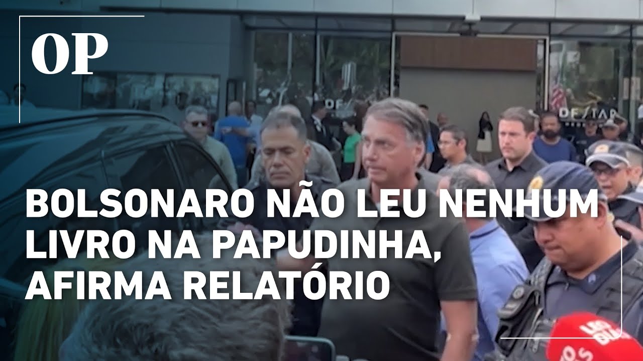 Bolsonaro ainda não leu nenhum livro desde que chegou à Papudinha, afirma relatório enviado ao STF