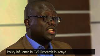Policy influence in CVE Research in Kenya