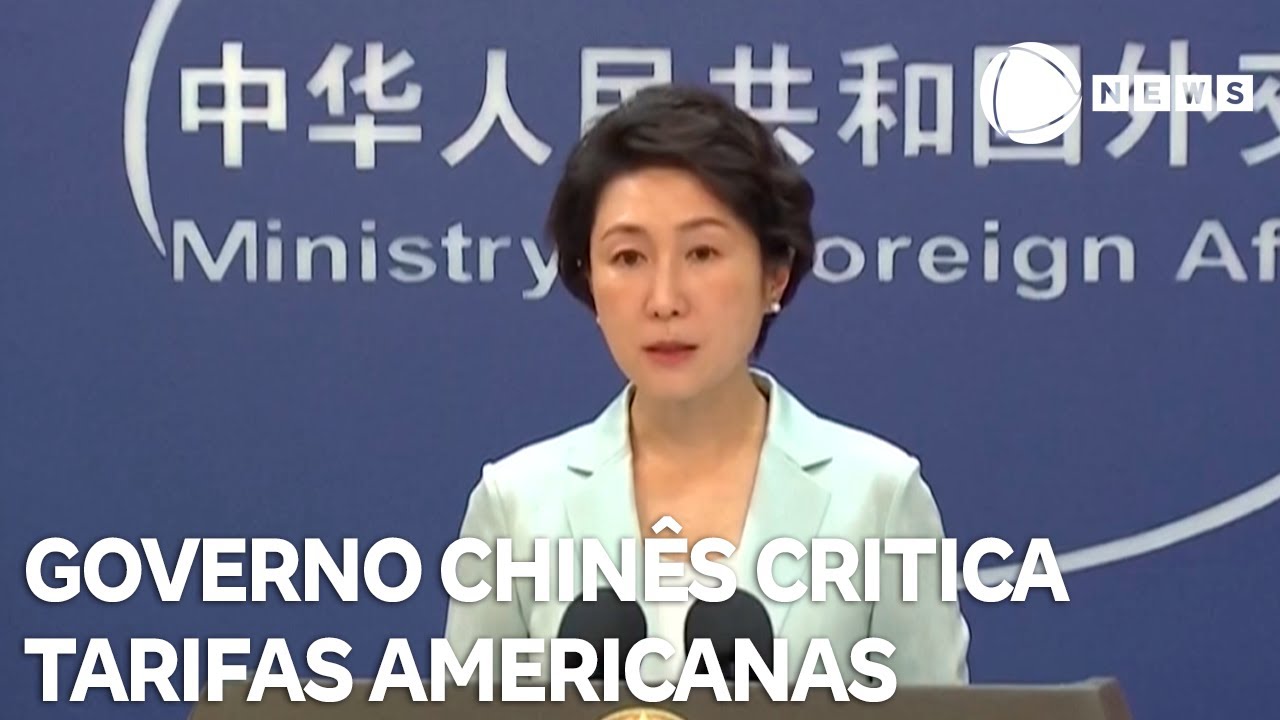 Governo chinês critica tarifas americanas contra o Brasil